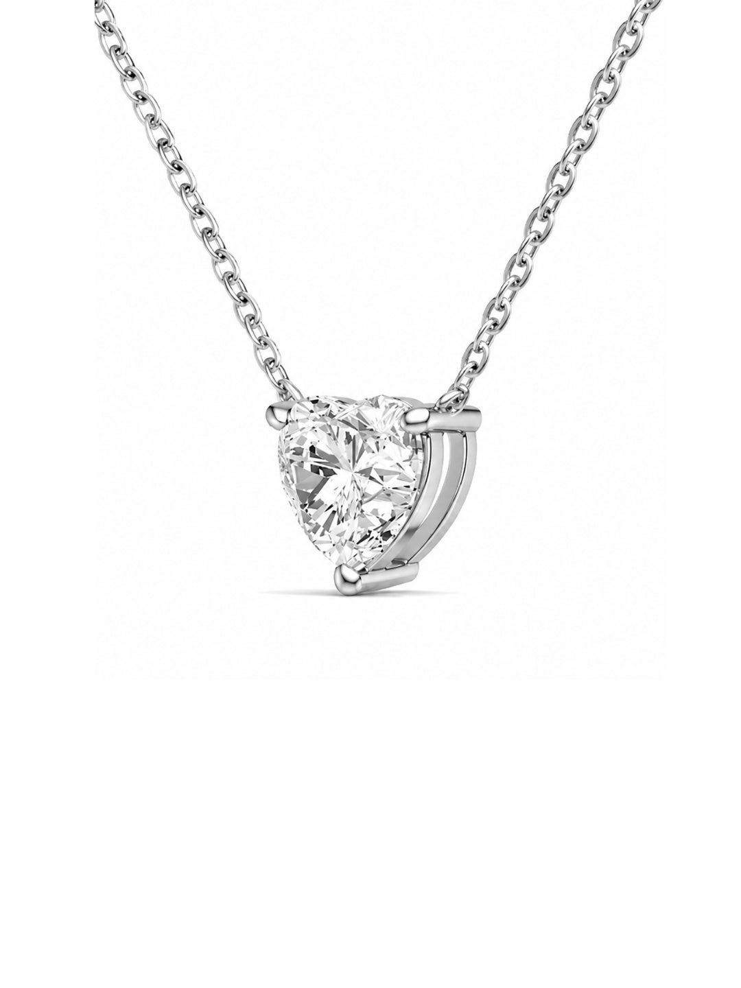 Collier Élisée en moissanite en argent 925