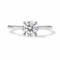 Bague ajustable Amalfi en moissanite en argent 925