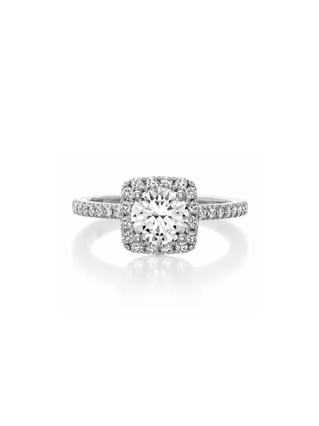 Bague Aurea ajustable en moissanite en argent 925